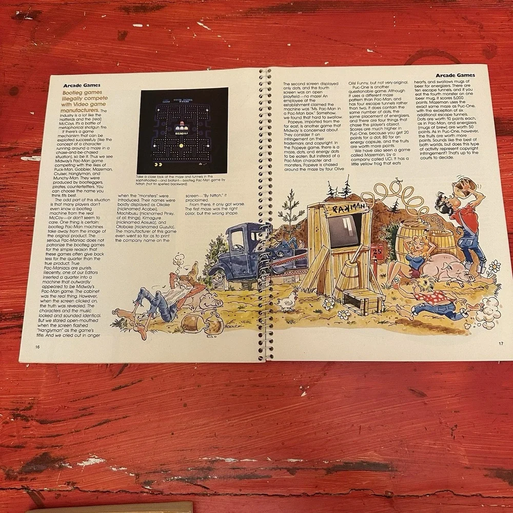 Pac-Mania Man Top Strategies History Comics Memorabilia 1982 Arcade Game‎ Guide